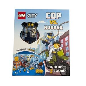 Lego City Cop vs Robber Book Set - NWOT
